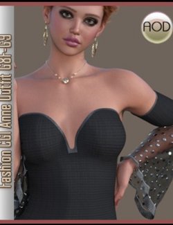 Fashion CGI Anne Outfit G8F-G9