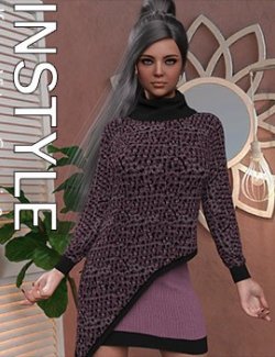 InStyle- dforce- Layered Sweater- Genesis 8