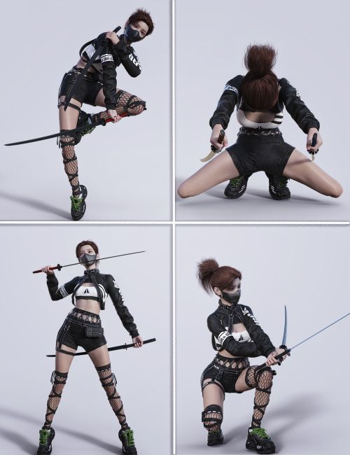 dual swordsman | new set of poses. dual sword poses :D slurl… | Flickr