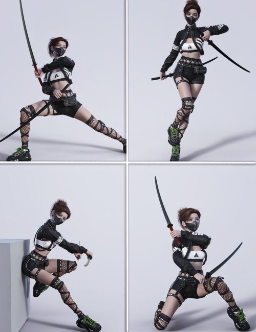 ArtStation - Action Pose With Sword VOL.01|4K Reference Images