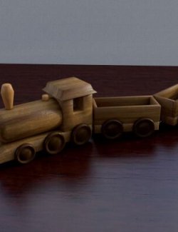 Wooden Toy Train