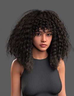 dForce PS Jess Hair for Genesis 9