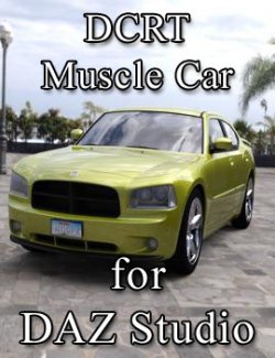 DCRT Muscle Car for DAZ Studio