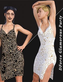 Dforce Glamorous Party Dress for G8F &G8.1F