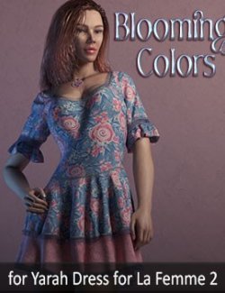 Blooming Colors for Yarah Dress