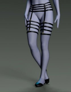 Esmerelda Stocking & Garters for G8F (dForce Optional)