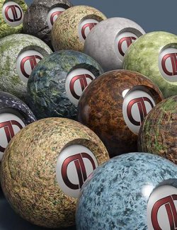 DD PBR Granite Shaders for Iray Vol 1