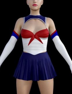 dForce Sailor Dress G8F