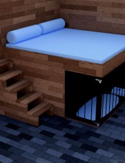 Pet Cage Bed