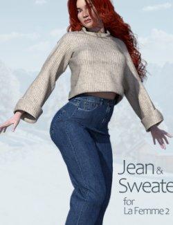Jean & Sweater for LF2