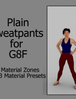 Plain Sweatpants 01 for G8F