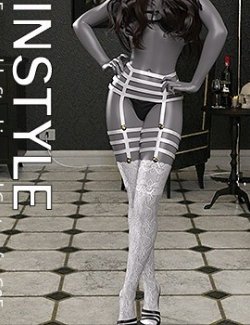 InStyle - Esmerelda Stocking and Garters for G8F