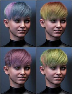 Modern Pixie Style Hair Color Expansion