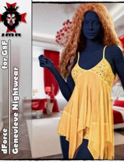 JMR dForce Genevieve Nightwear for G8F