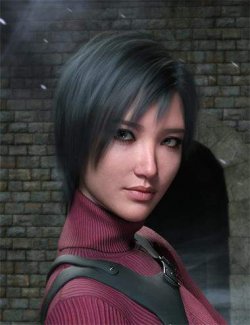 FE Refined Short Hair for Genesis 8 and Genesis 9