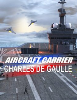 Aircraft Carrier - Charles de Gaulle for Daz Studio