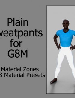 Plain Sweatpants 01 for G8M