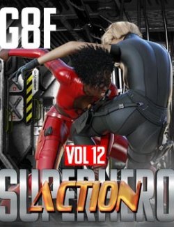 SuperHero Action for G8F Volume 12