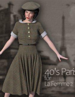 40's Paris for La Femme 2