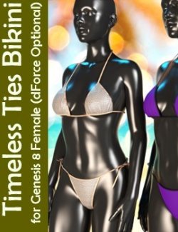 Timeless Ties Bikini fo G8F (dForce Optional)