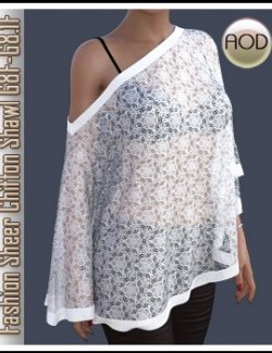 Fashion Sheer Chiffon Shawl G8F-G8.1F