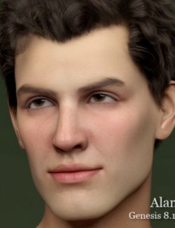 CGI Alan for Genesis 8.1 Male