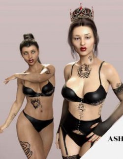 Valenties '24 Tattoos for Genesis 8 Female