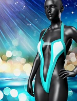 Supersonic Swim G8F dForce Optional 3d Models for Daz Studio