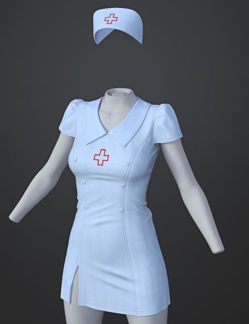 Women Lingerie Nurse Storie Uniform Fancy Clubwear Cosplay