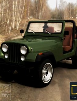 Jeep Renegade for DAZ Studio