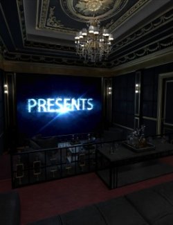 Elegant Movie Room