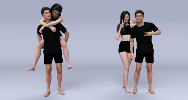 The Sims Resource - Couple Pose Set