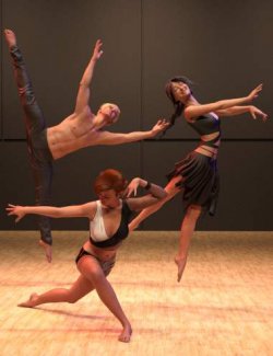 Beautiful Ballet Poses for Genesis 9