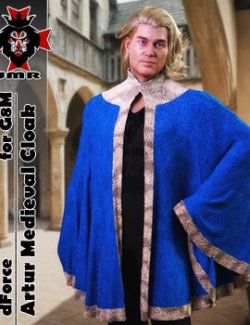 JMR dForce Artur Medieval Cloak G8M