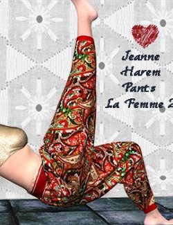 SIC Jeanne Harem Pants for La Femme 2