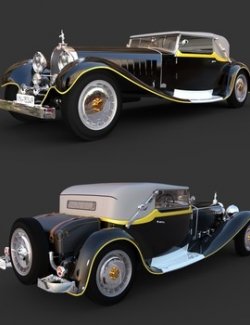 BUGATTI ROYALE WEINBERGER 1931 FOR DAZ STUDIO