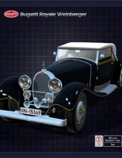 BUGATTI ROYALE WEINBERGER 1931 for POSER