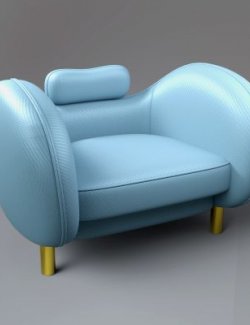 AQ3D Single Sofa 2