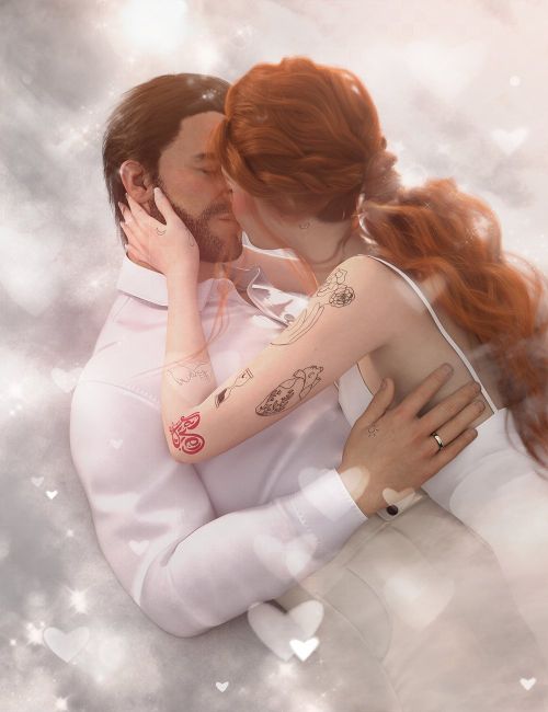 Second Life Marketplace - Voir - DREAM LOVE couple pose 3