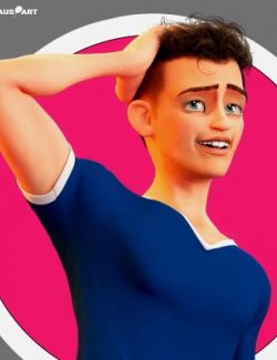 Toon Tim for Genesis 8 Male