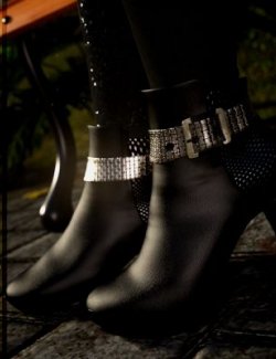 Ivy MM Boots for Genesis 8 Female(s)