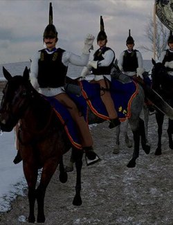 Napoleonic Russian Cuirassiers