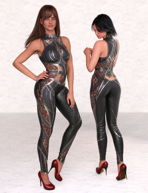 Leather Body Suit Iray Texture Expansion