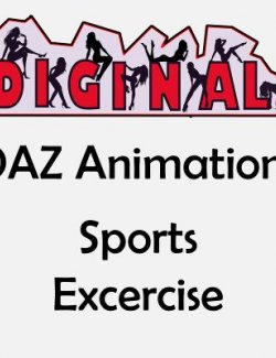 DAZ Animation Sport Exercise SET1
