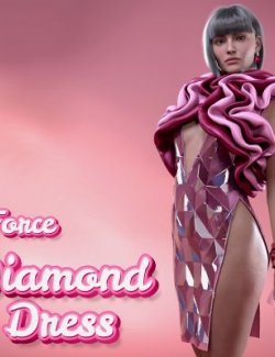 dForce Diamond Dress for Genesis 8 and 8.1 Female