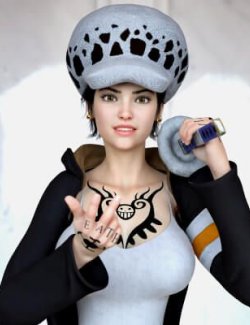 Trafalgar Law for Genesis 8 Female