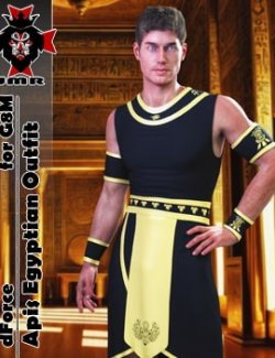 JMR dForce Apis Egyptian Outfit G8M