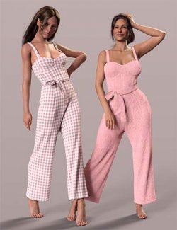 dForce Summer Jumpsuit for Genesis 9, 8, and 8.1