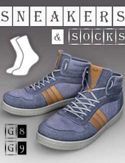 Classic Sneakers with Socks for G8M, G8F and G9