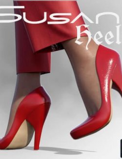 Susan Heels for Genesis 8 and 8.1 Females